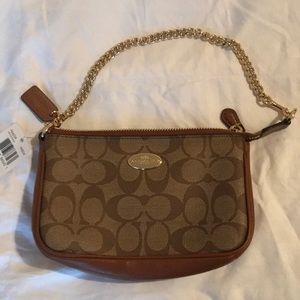 Coach large wristlet